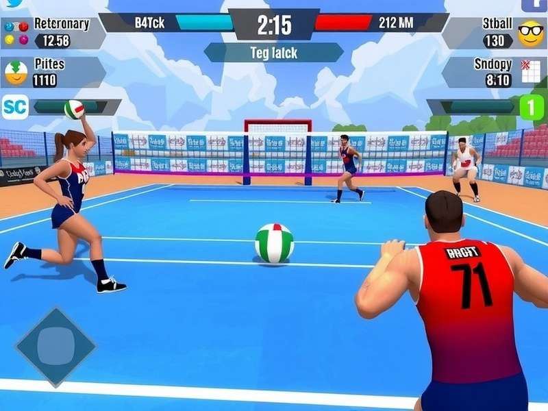 Volley Gladiators Pro Gameplay Screenshot